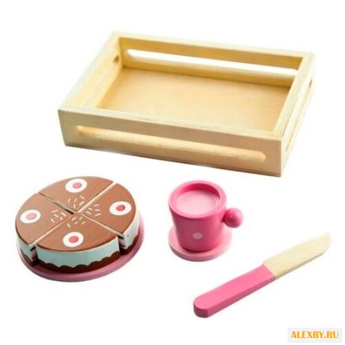 Набор продуктов с посудой