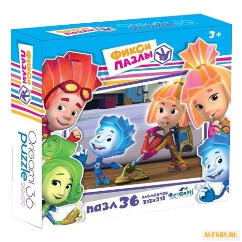 Пазл Origami Фиксики Полотер