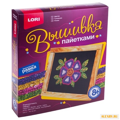 LORI Картина из пайеток Цветик