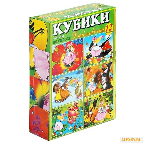 Кубики-пазлы Стеллар Дюймовочка
