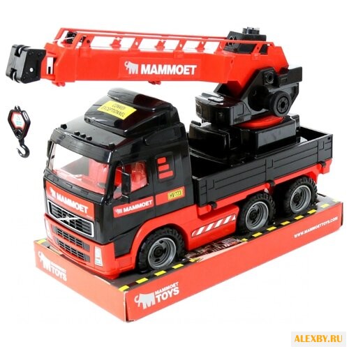 Автокран Полесье с поворотной