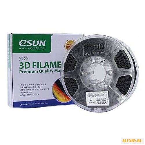 PETG пруток ESUN 1.75 мм черный