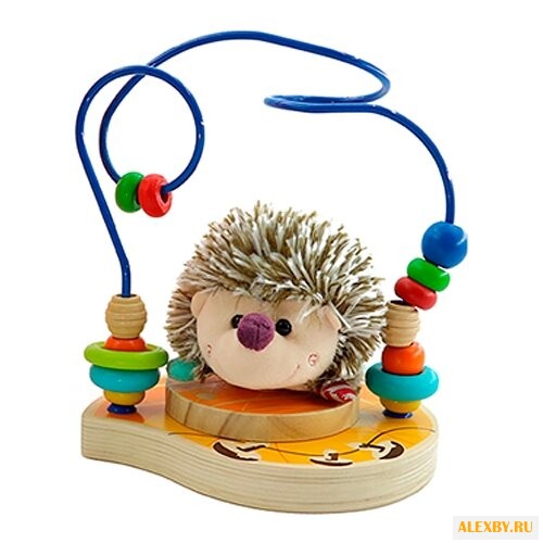 Лабиринт Игрушки из дерева Ежик