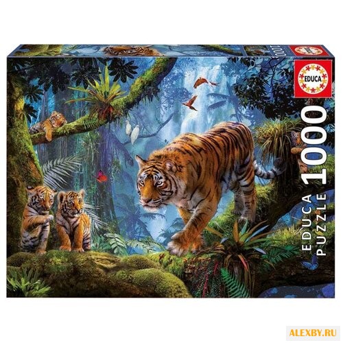 Пазл Educa Тигры на дереве