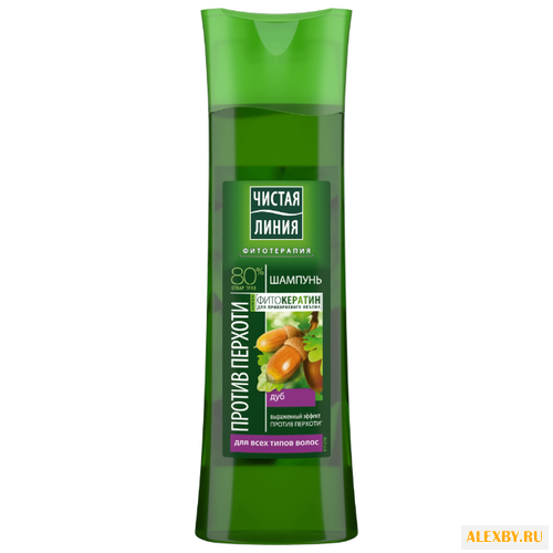 Чистая линия шампунь Против