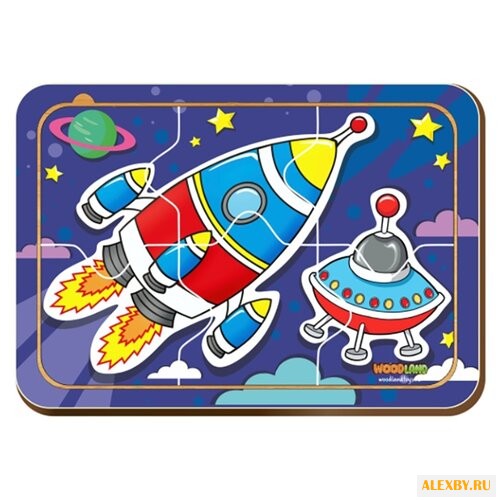 Рамка-вкладыш Woodland Ракета -