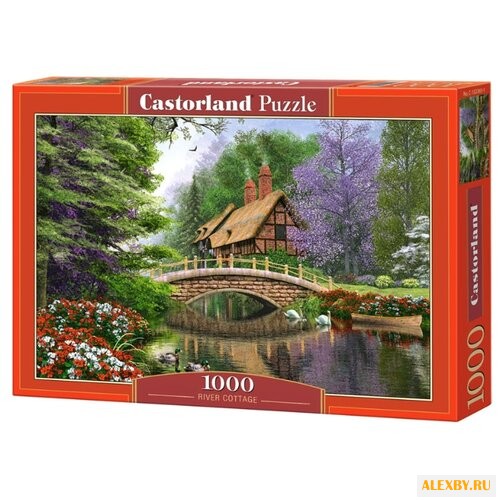Пазл Castorland River Cottage