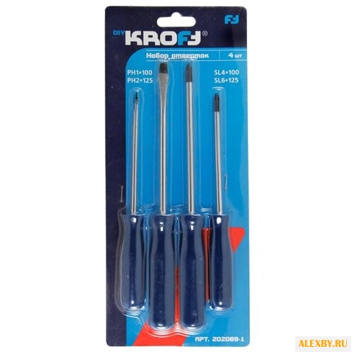 Набор отверток KROFT 202089-1