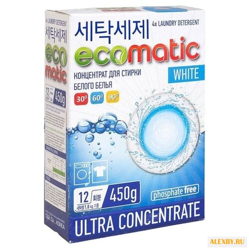 Стиральный порошок ECOMATIC White