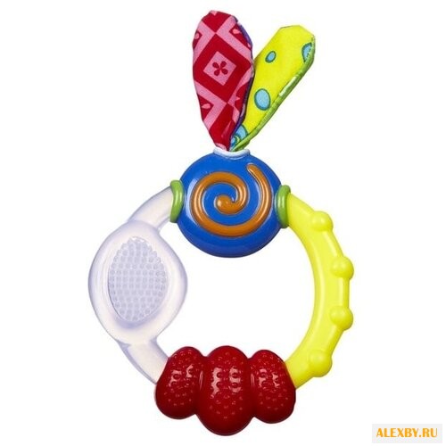 Прорезыватель-погремушка Nuby