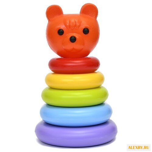Пирамидка Росигрушка Медвежонок