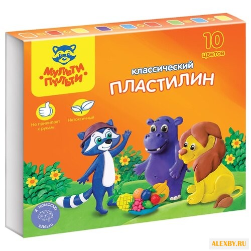 Пластилин Мульти-Пульти Енот на