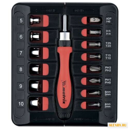 Набор бит и торцевых головок