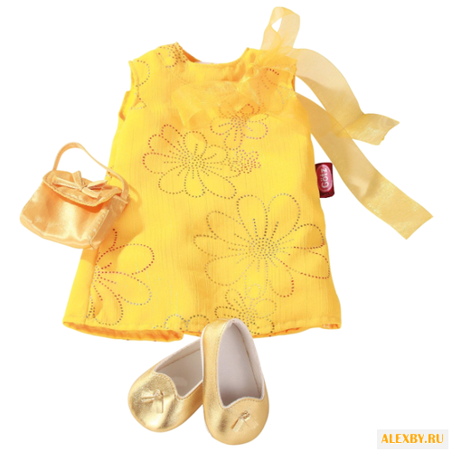 Gotz Платье с аксессуарами для