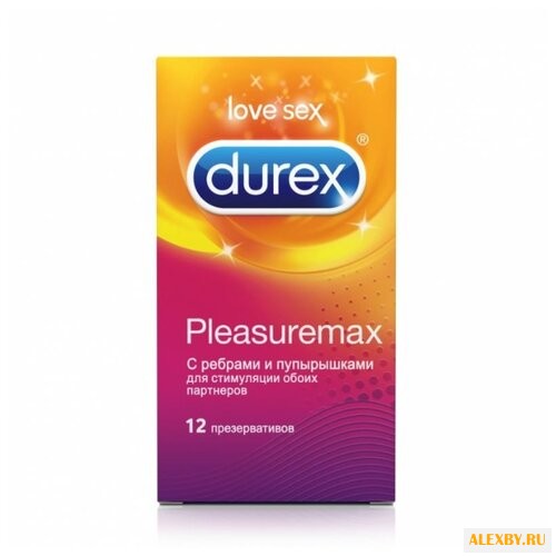 Презервативы Durex Pleasuremax