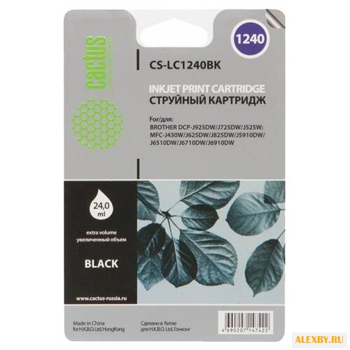 Картридж cactus CS-LC1240XBK
