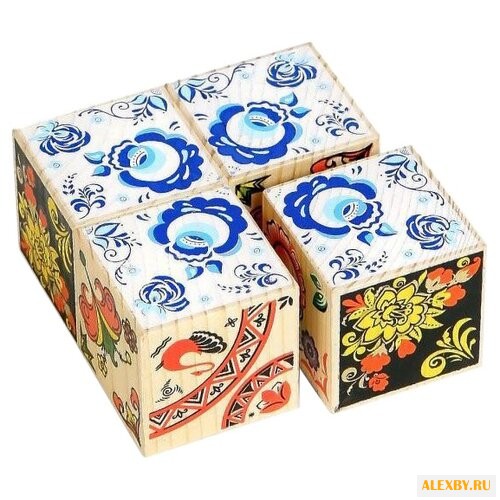 Кубики-пазлы Томик Русские