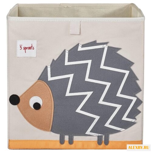 Ящик 3 Sprouts Ёжик 33х33х33 см