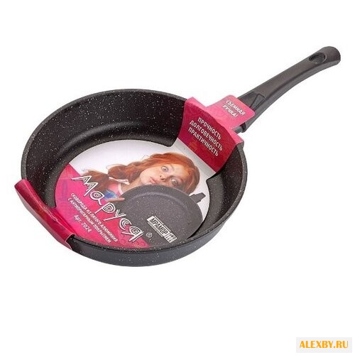 Сковорода Маруся Мрамор 7028 28