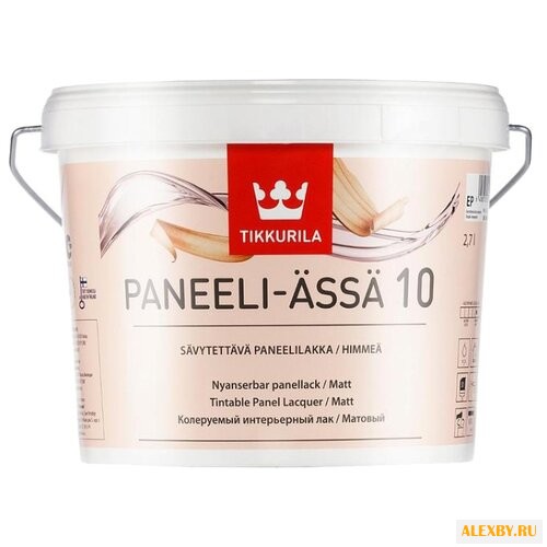 Лак Tikkurila Paneeli Assa 10