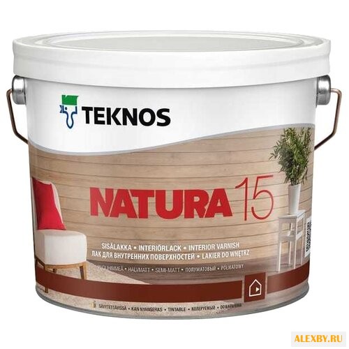Лак TEKNOS Natura 15 9 л