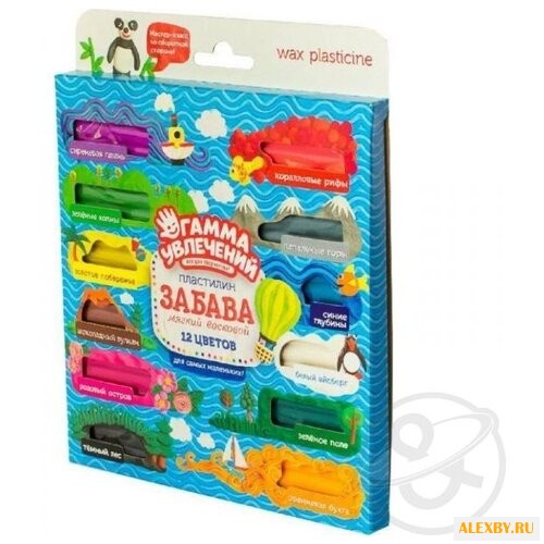 Пластилин ГАММА УВЛЕЧЕНИЙ