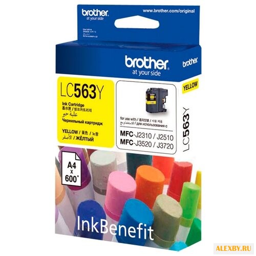 Картридж Brother LC-563Y