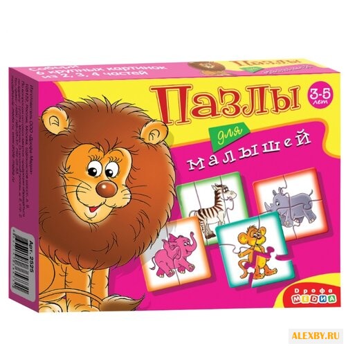 Набор пазлов Дрофа-Медиа Для