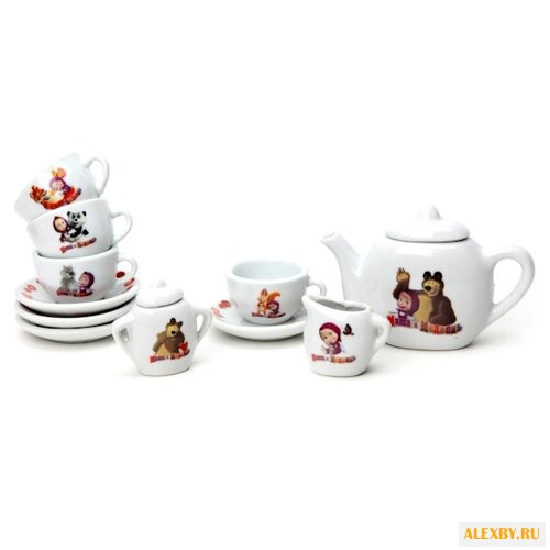 Набор посуды Играем вместе Маша