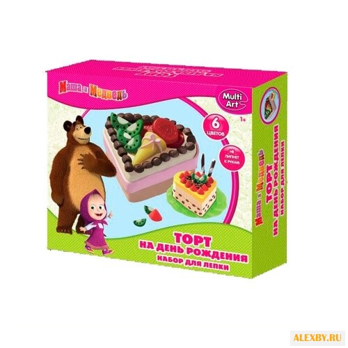 Масса для лепки Multiart Маша и