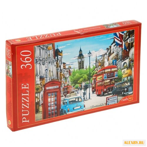 Пазл Рыжий кот Лондонская жизнь