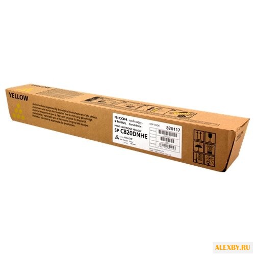 Картридж Ricoh SP C820DNHE Yellow