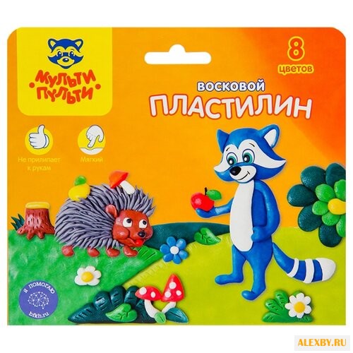 Пластилин Мульти-Пульти Енот в