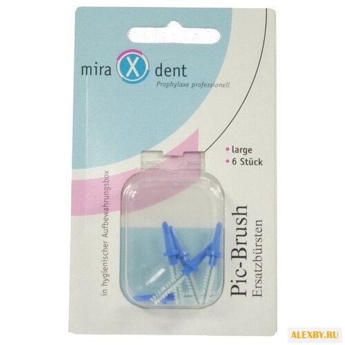 Набор съемных ершиков miradent