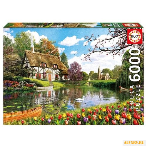 Пазл Educa Домик на озере