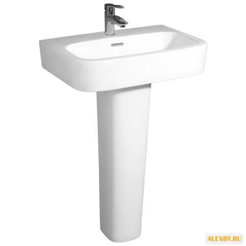 Раковина с пьедесталом 56 см