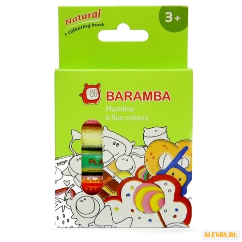 Пластилин BARAMBA Натуральный