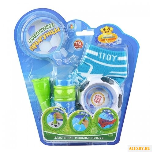 Мыльные пузыри 1 TOY Футбольные
