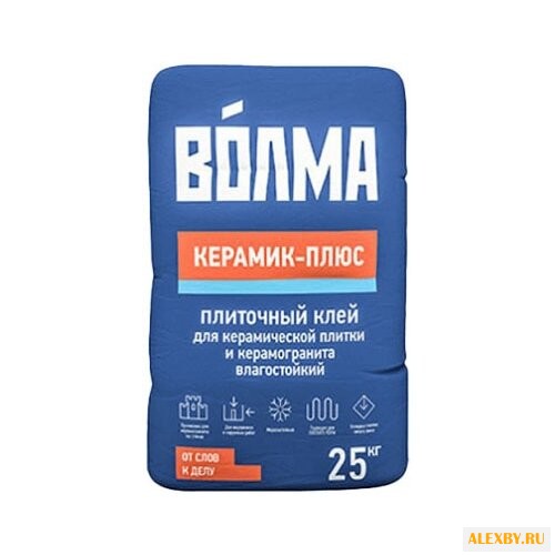Клей Волма Керамик плюс 25 кг