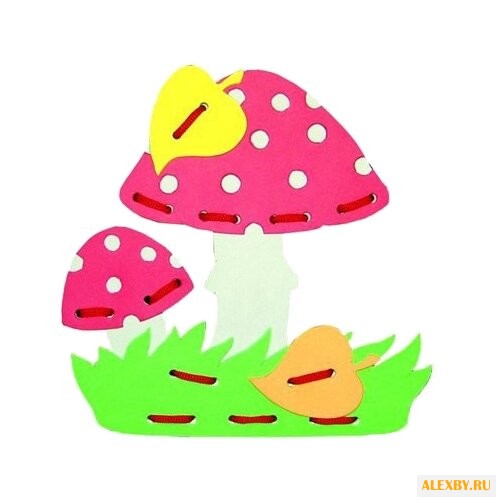 Шнуровка Фантазёр Мухоморы 103008