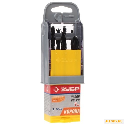 Набор сверл ЗУБР Корона