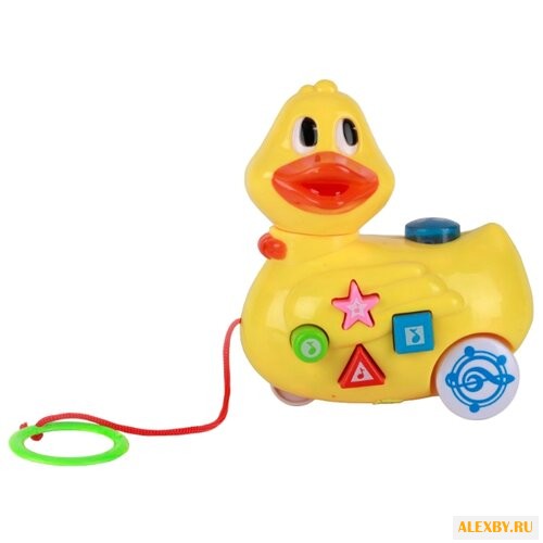 Каталка-игрушка Умка Уточка с
