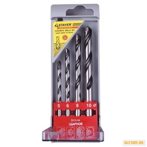Набор сверл STAYER 2915-H4