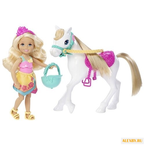Набор Barbie Челси и пони 20 см