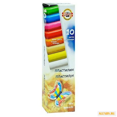 Пластилин KOH-I-NOOR Бабочка 10