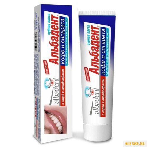 Зубная паста Albadent Кофе и
