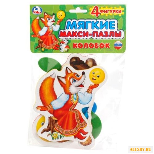 Набор пазлов Умка Макси Колобок
