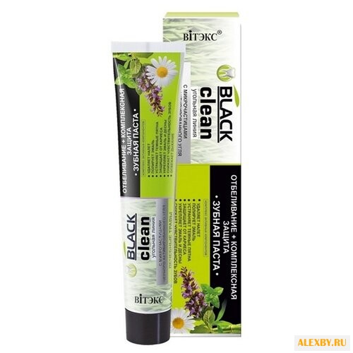Зубная паста Витэкс Black clean