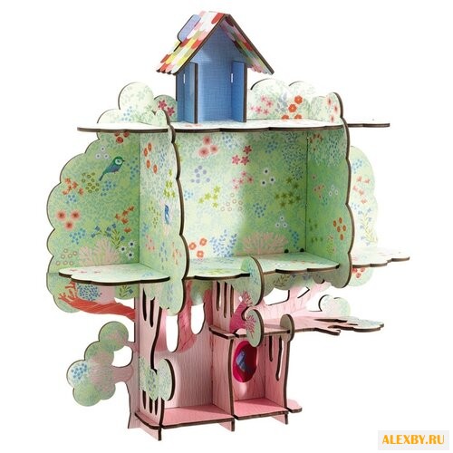 Пазл DJECO Домик белочки 03200