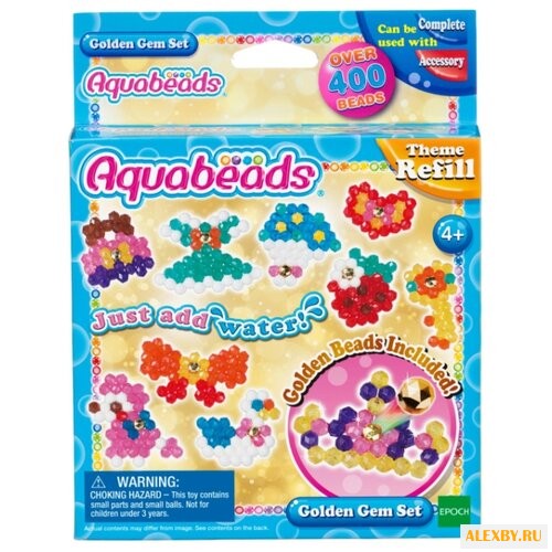 Aquabeads Аквамозаика Золотые